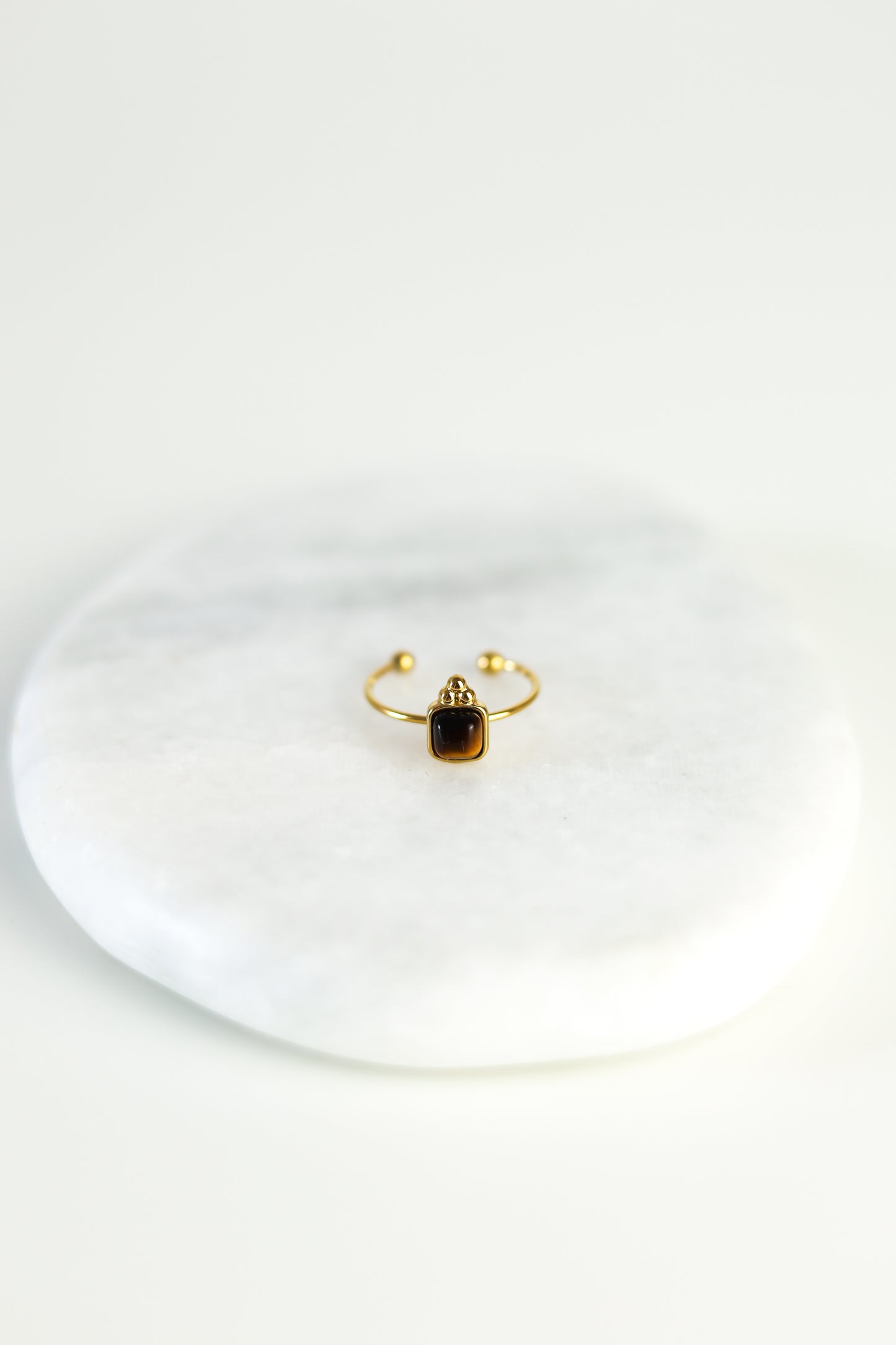 ANILLO AUTÉNTICO MARRÓN