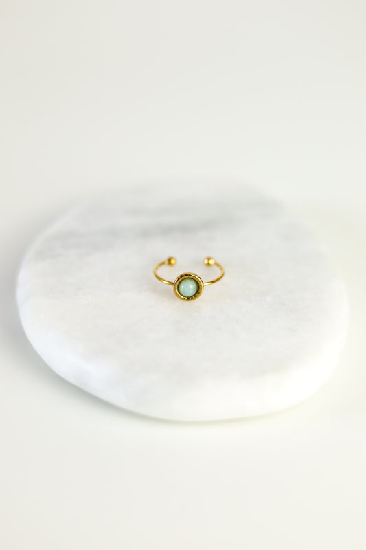 ANILLO PIEDRA VERDE