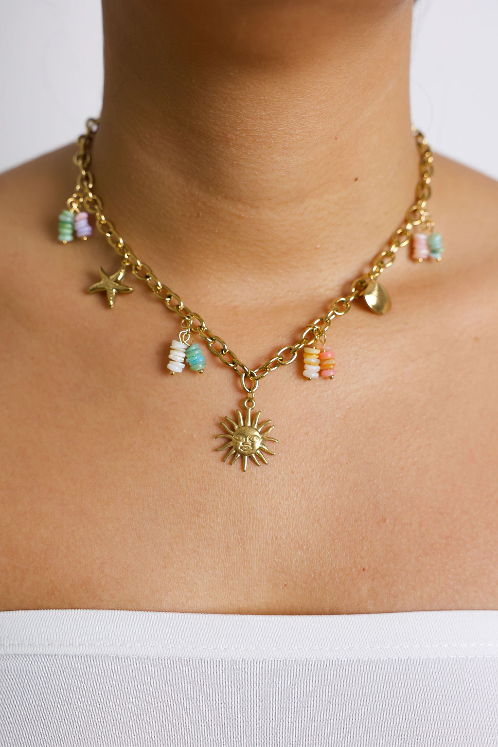 COLLAR CHARM SOL