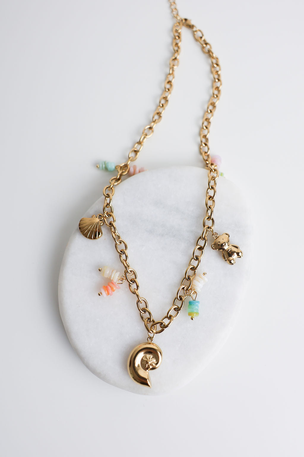 COLLAR CHARM CARACOL