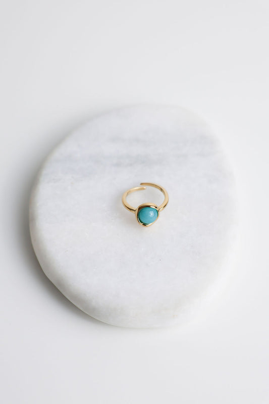 ANILLO PERLA AZUL