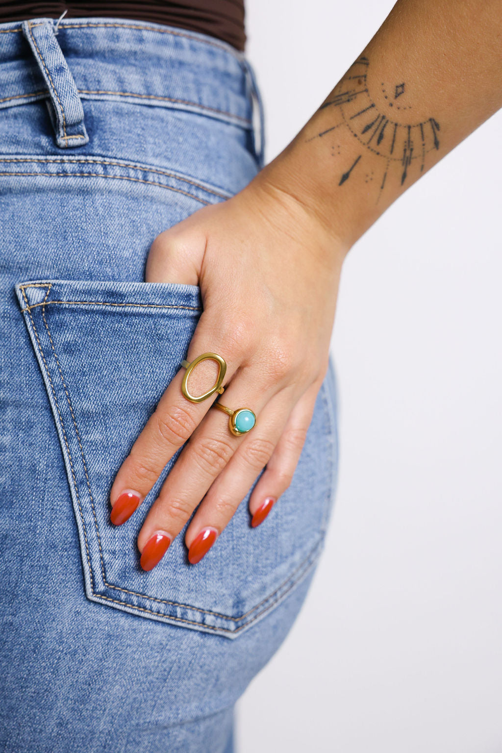 ANILLO PERLA AZUL